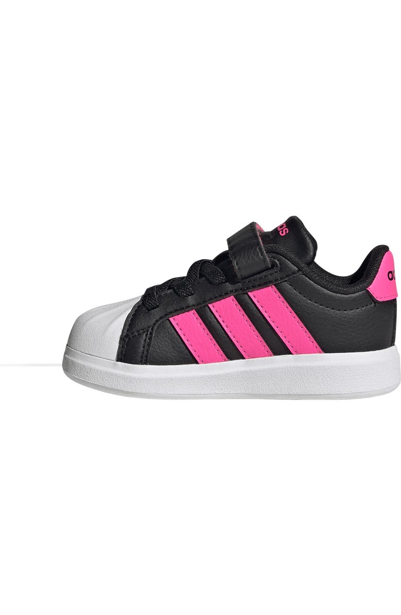 adidas Kids' Streettalk Sneaker, Alternate, color, Black/ Lucid Pink/ White