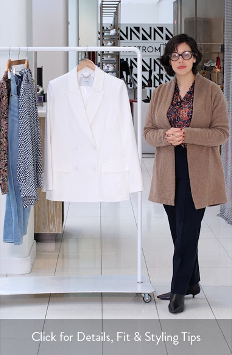 Calla Double Breasted Blazer, sales video thumbnail