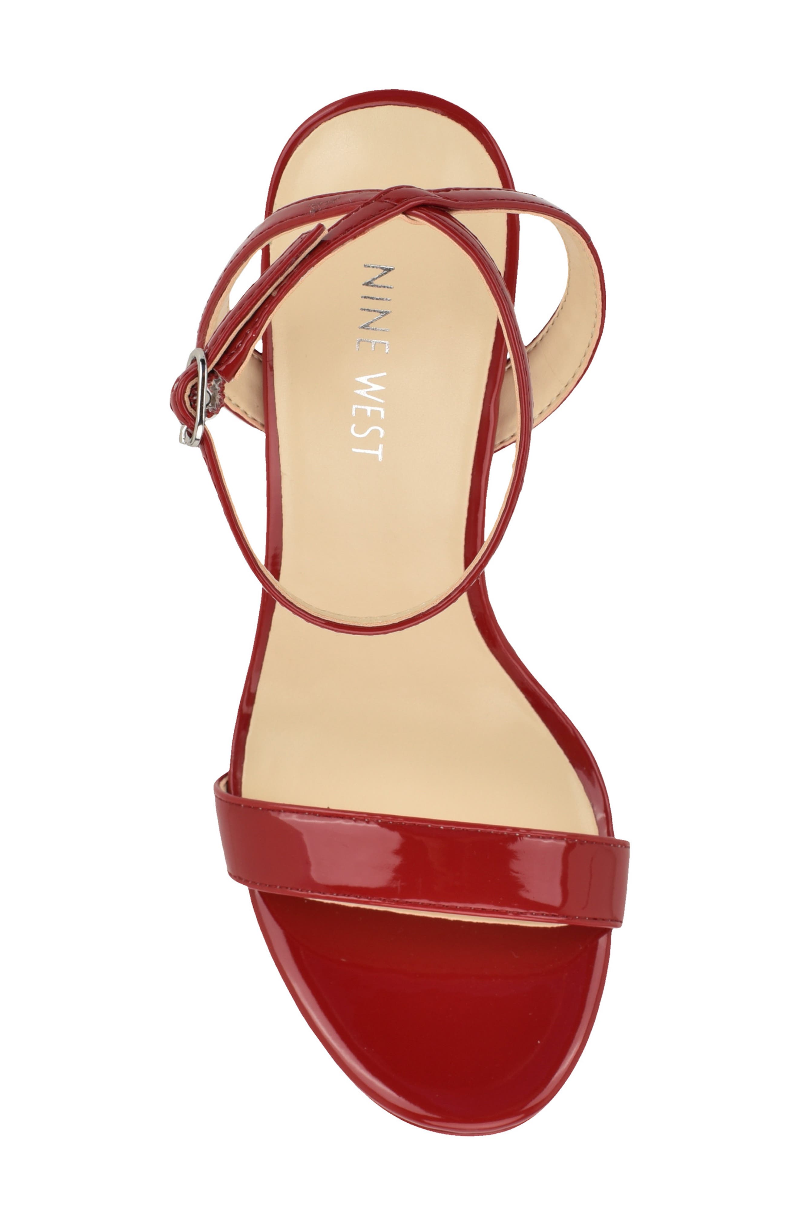 Lorent Sandal, Alternate, color, MEDIUM RED