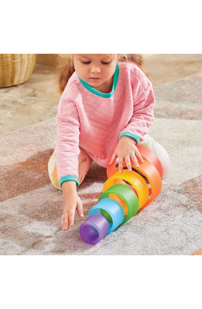 Kaplan Early Learning Company Discovery Circles - Rainbow - 6 Pieces, Alternate, color, Multicolored