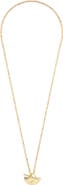 Brook and York Celeste Fan Pendant Toggle Necklace