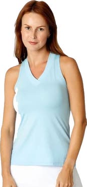 Sofibella UV Colors Racerback Womens Tennis Tank Top