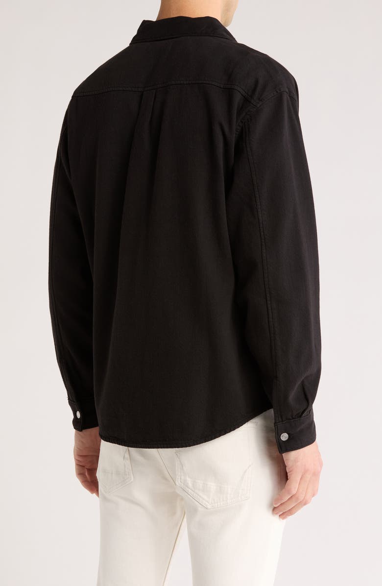 FRAME Textured Terry Overshirt, Alternate, color,