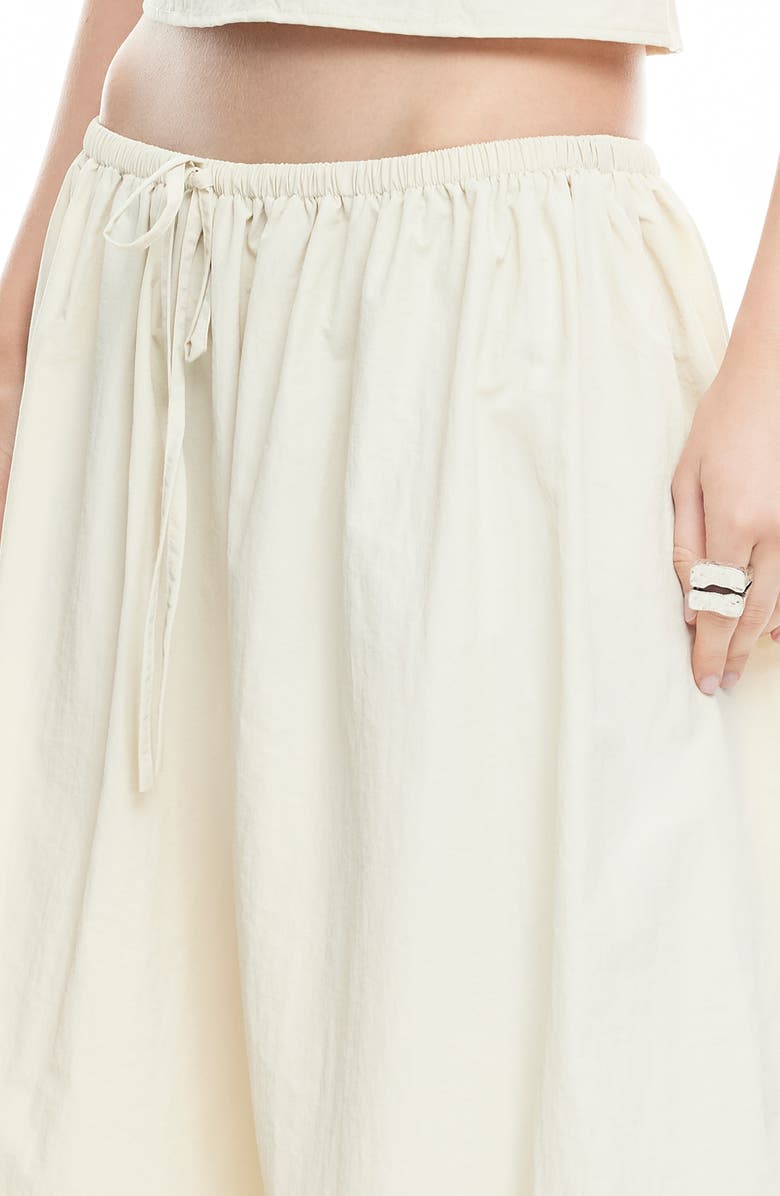 LIONESS Sweet Escape Maxi Skirt, Alternate, color, Oyster