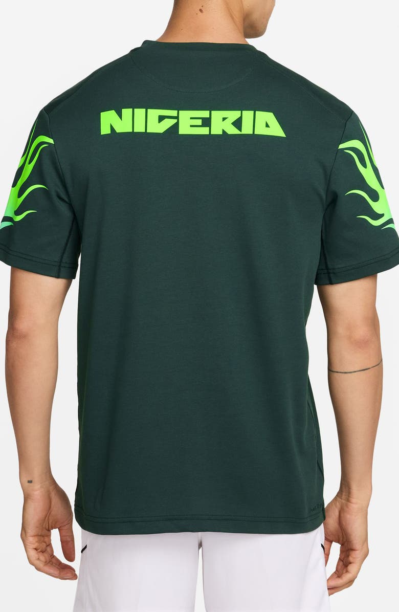 Nike Dri-FIT Nigeria 2026 Stadium Replica Soccer Jersey, Alternate, color, Pro Green/ Electric Green