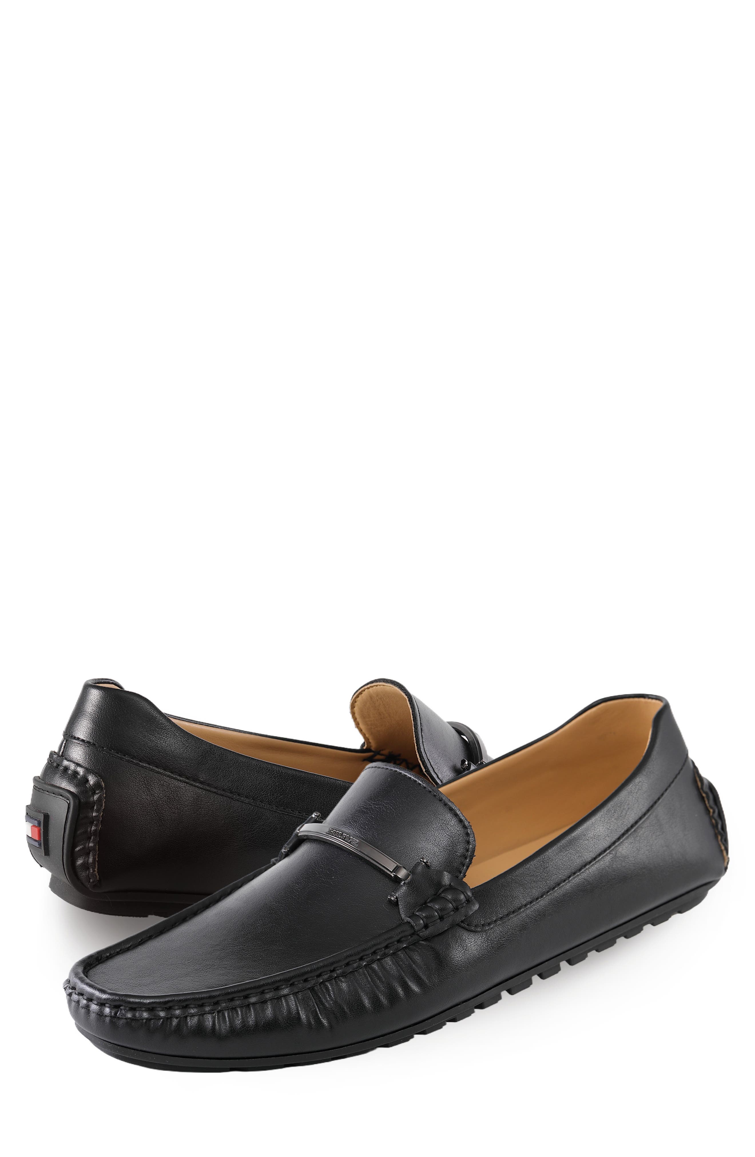 Tommy Hilfiger Repon Driver Loafer, Alternate, color, Black