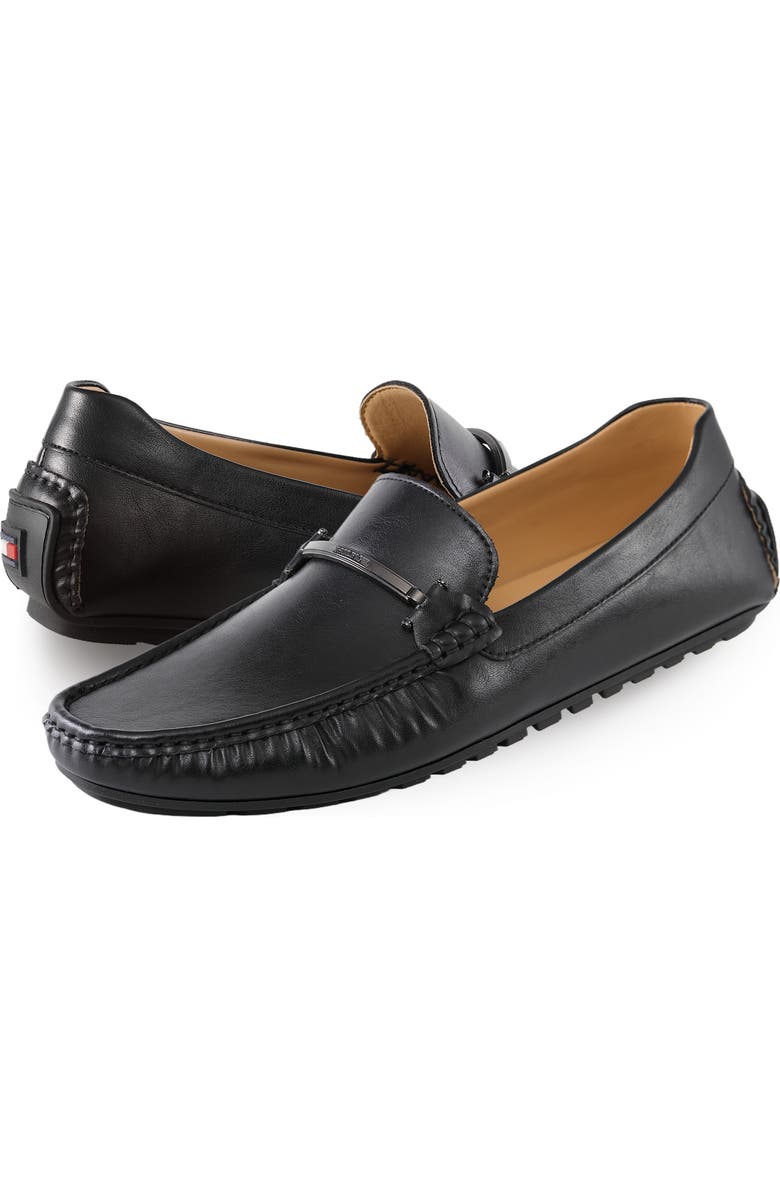 Tommy Hilfiger Repon Driver Loafer, Alternate, color, Black