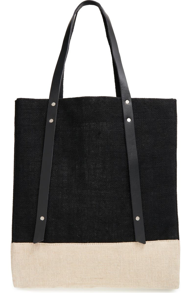 Warby Parker x Apolis Wine Tote, Main, color,