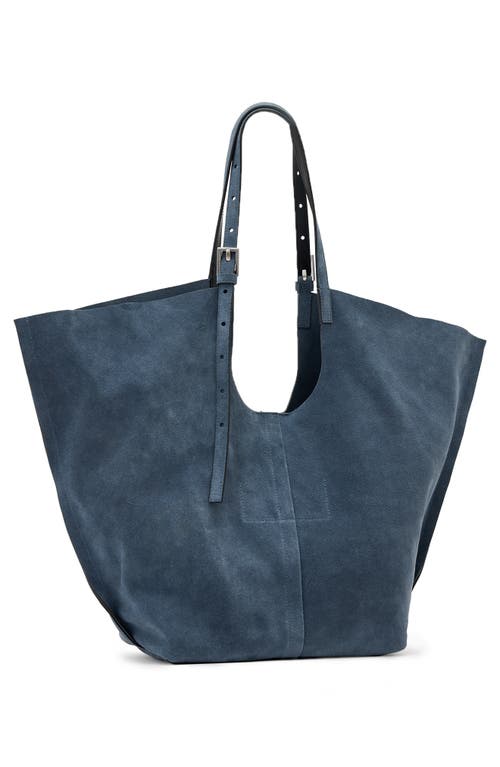 Shop Allsaints Ara East West Suede Tote