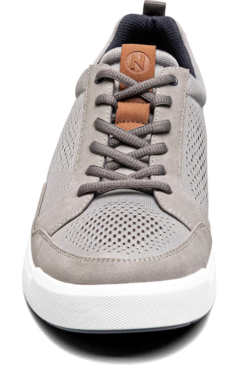 NUNN BUSH Kore City Rally Low Top Sneaker, Alternate, color, Gray Multi
