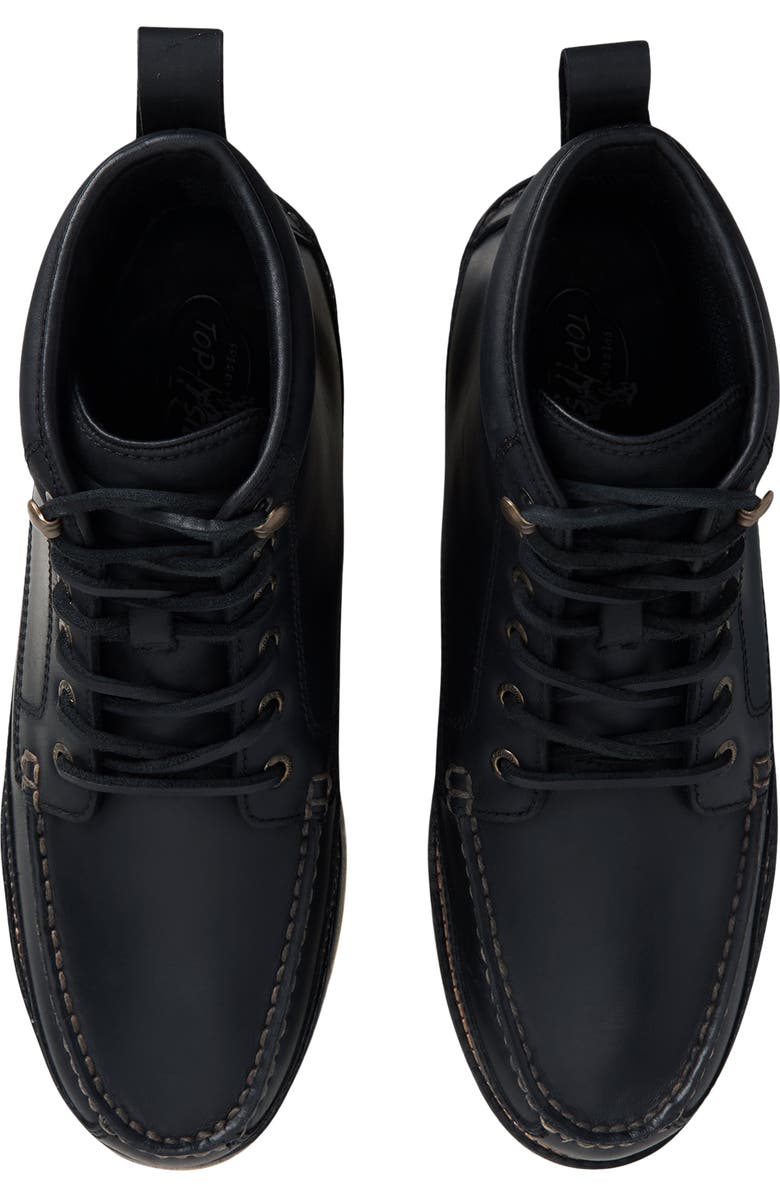 Sperry x One Of These Days Tony Moc Toe Boot, Alternate, color, Black