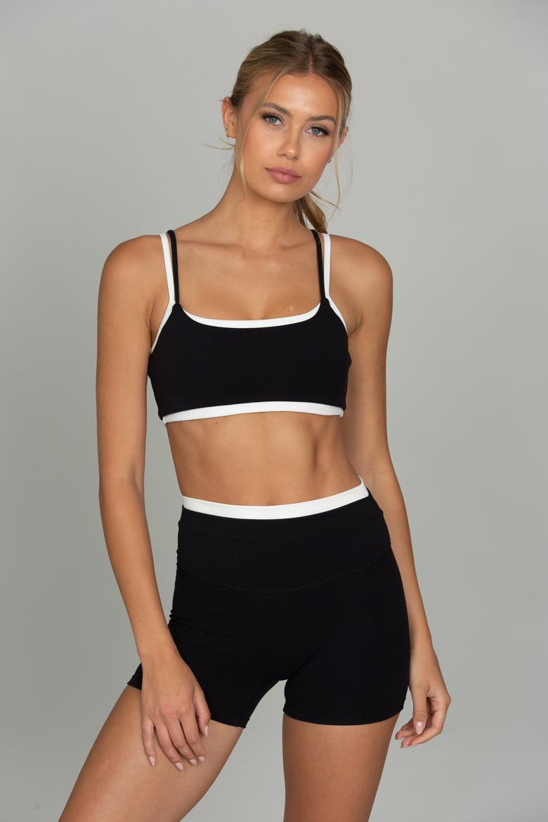 Double Layer StrydeForm Bra, Alternate, color, Black