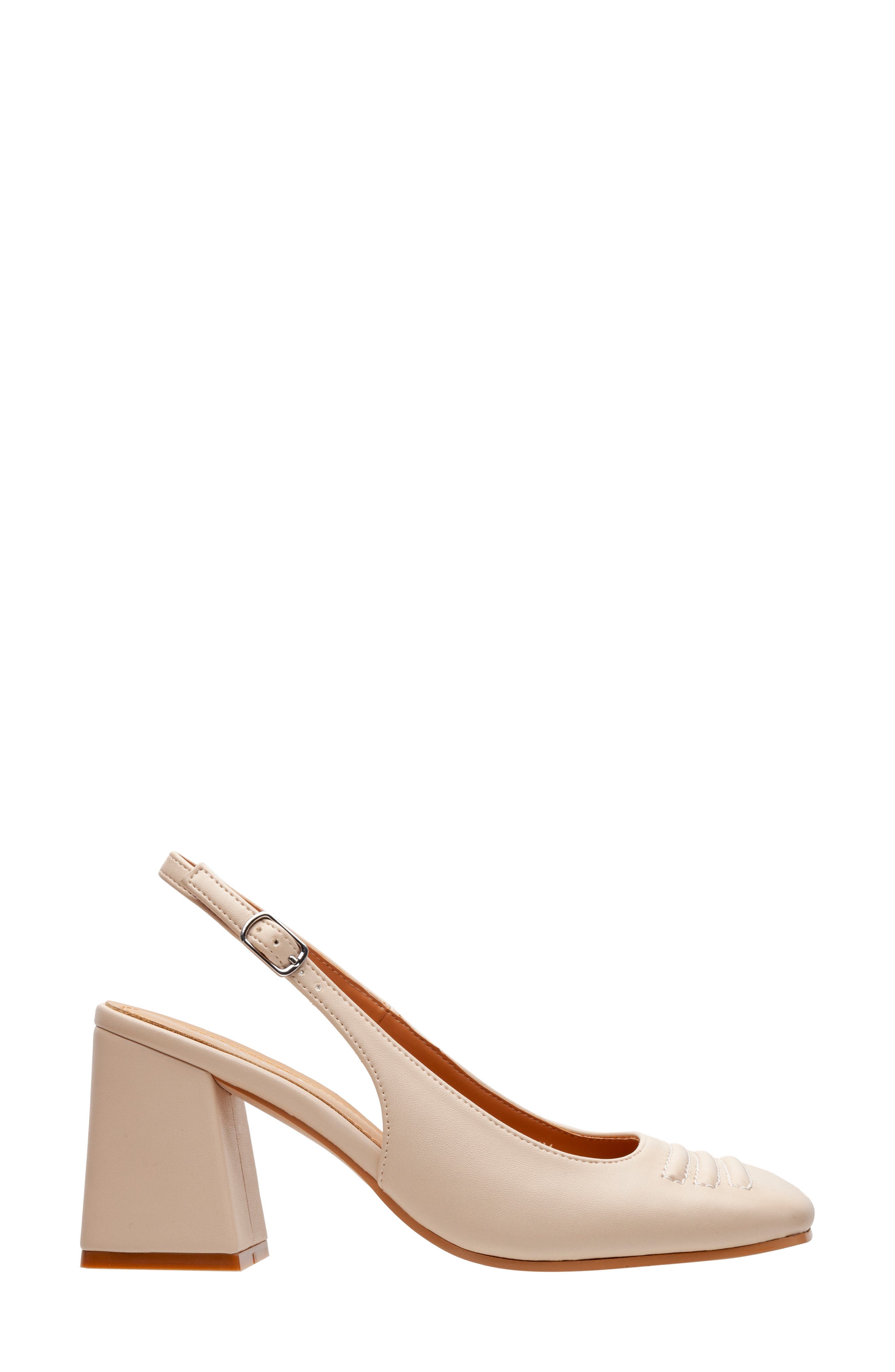 Grand Slingback Pump, Alternate, color, NUDE