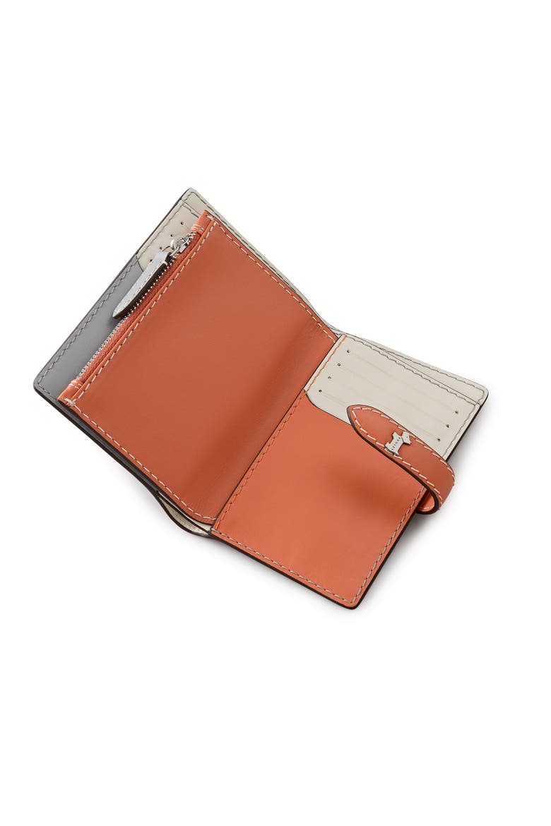 Willis Street - Colourblock Medium Bifold Wallet, Alternate, color, Steel
