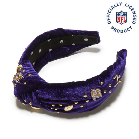 Baltimore Ravens Embellished Knotted Headband