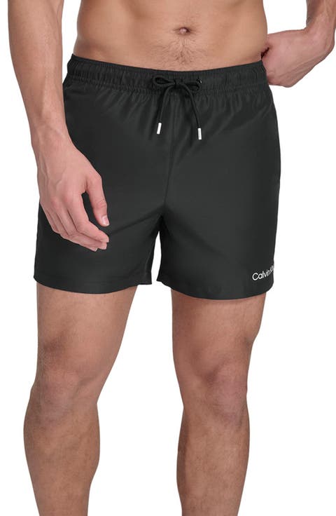 Logo Piping Swim Trunks
