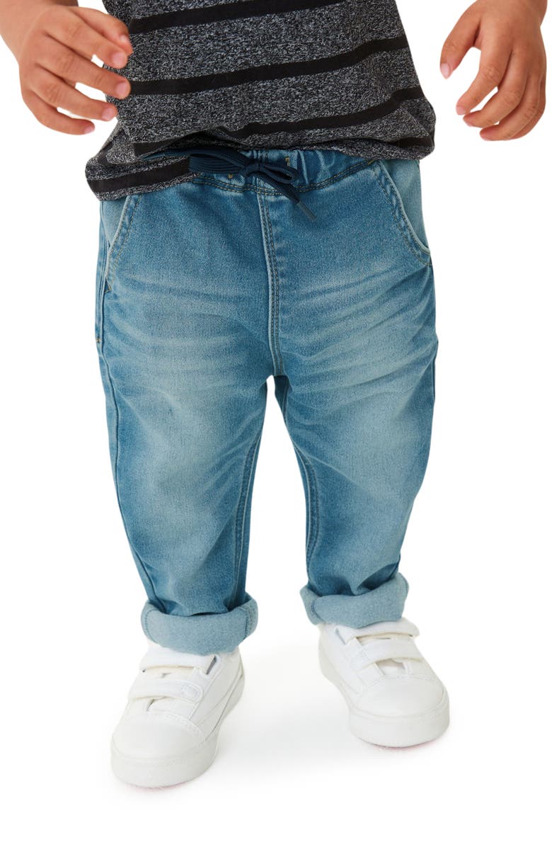 NEXT Kids' Supersoft Faded Jeans, Alternate, color,