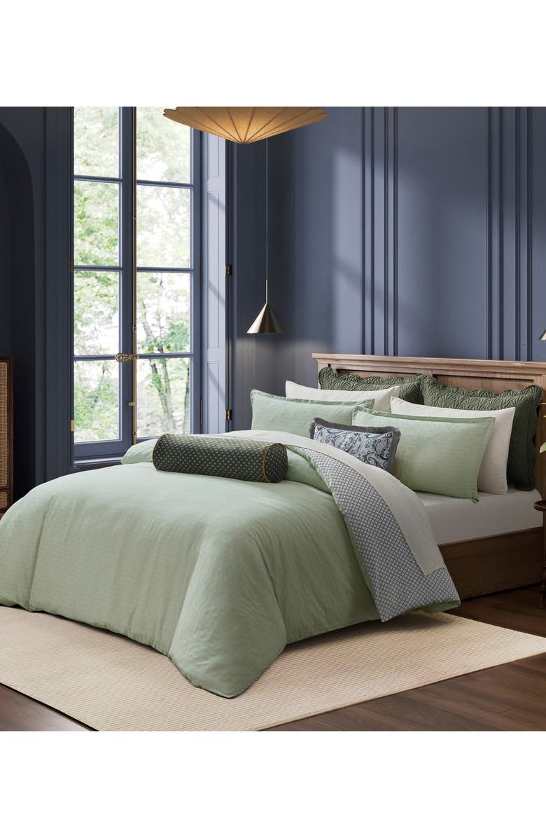 Ted Baker Pollsy Comforter & Shams Set, Alternate, color, Mercury Sage