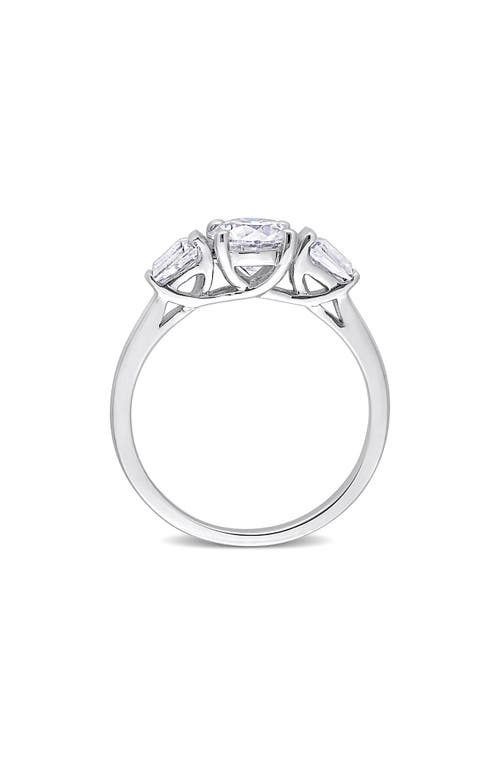 Delmar Dew Lab Grown Moissanite Tapered Ring