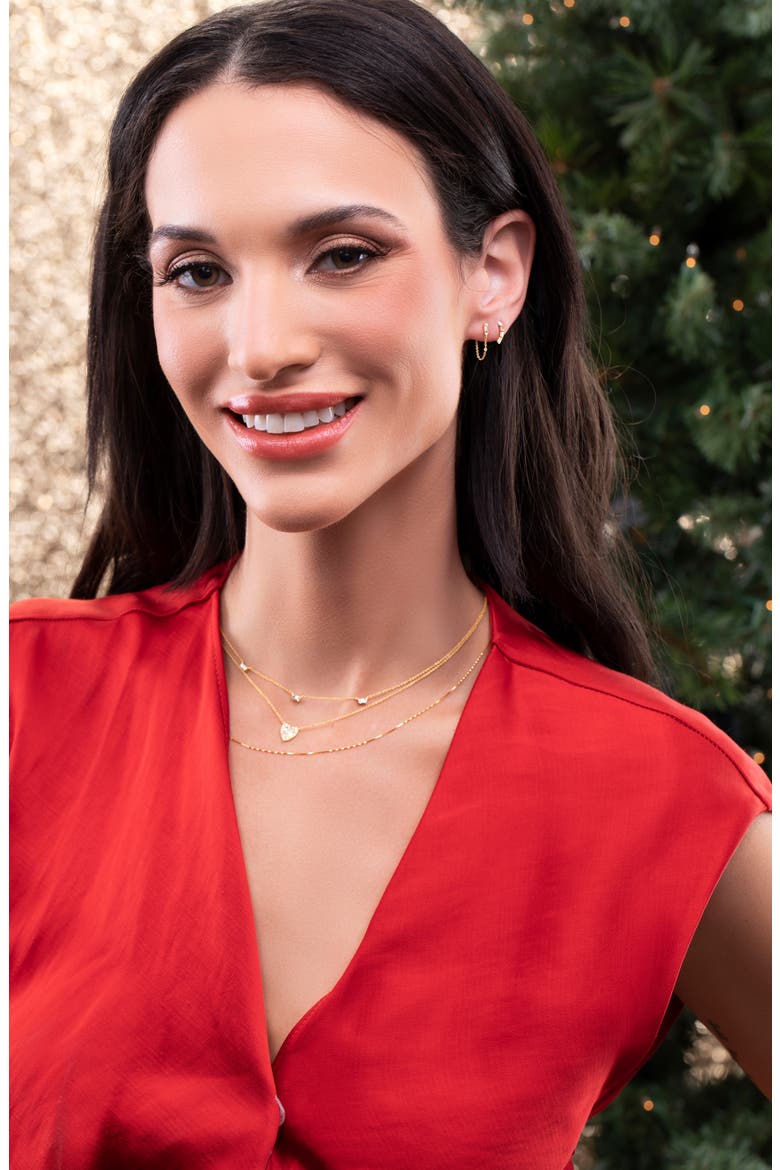 14K Gold Flat Rolo Chain Necklace, Alternate, color, 14K YELLOW GOLD