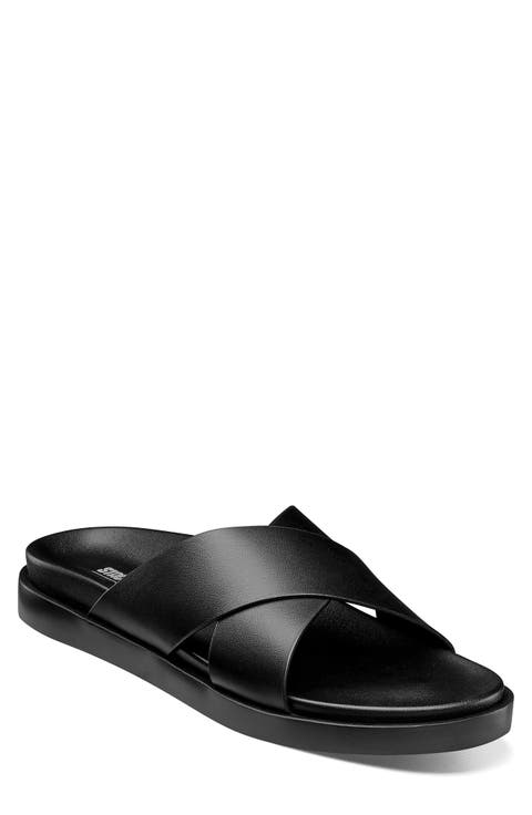 Montel Crossover Slide Sandal (Men)