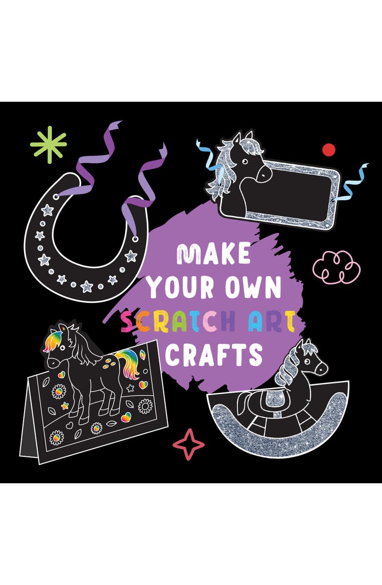 book 'n' app pApplishing house Scratch & Glitter Activity Book, Alternate, color, Multicolored