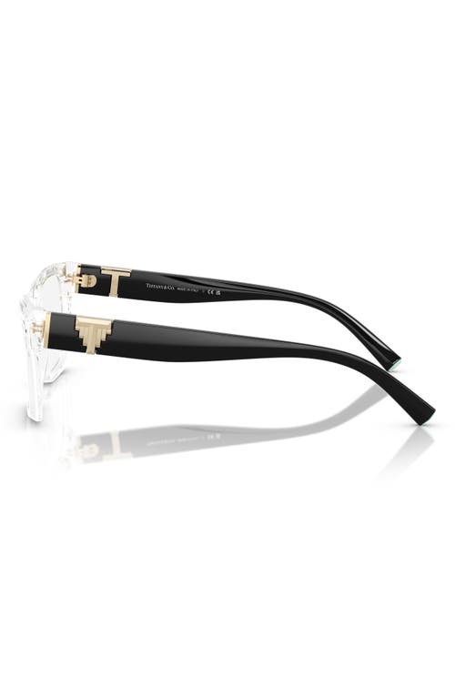 Tiffany & Co . 52mm Square Optical Glasses In White