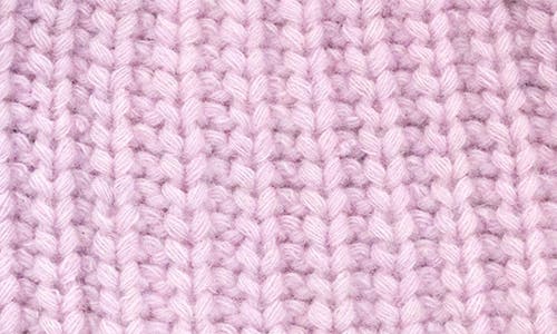 Portolano Chunky Wool Blend Beanie With Faux Fur Pompom In Pink