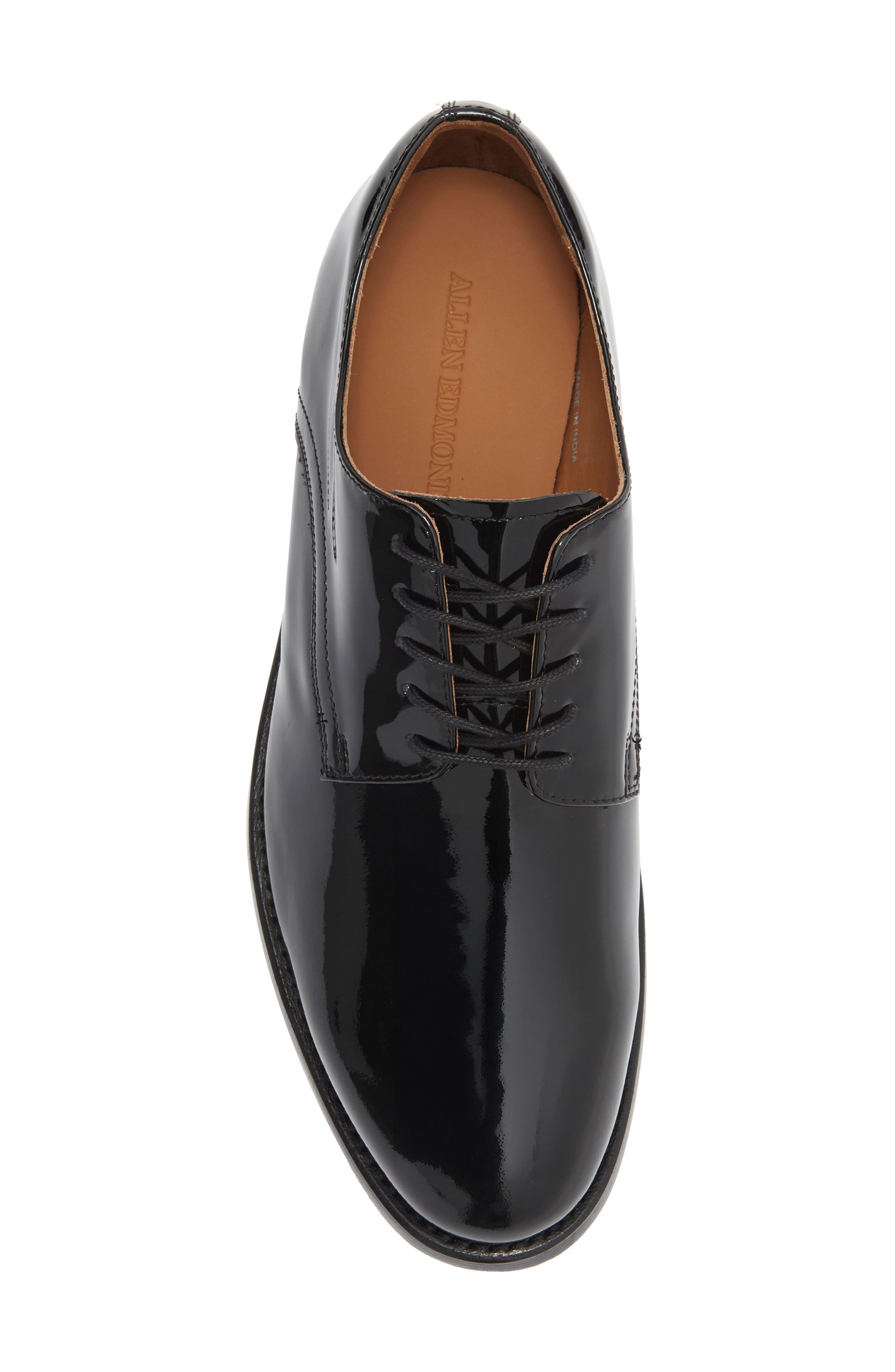 Allen Edmonds Henry Plain Toe Oxford, Alternate, color, Black Patent