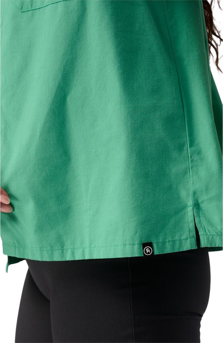 Backcountry Cotton Button-Up - Women's, Alternate, color, Winter Green
