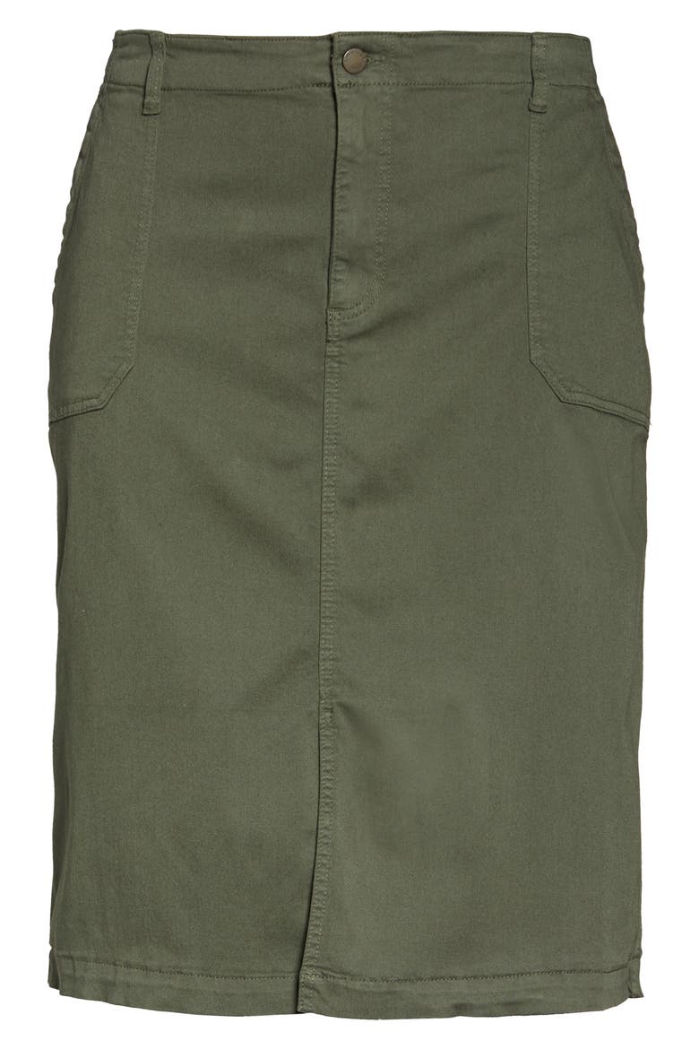 Woven Skirt, Alternate, color, GREEN BEETLE