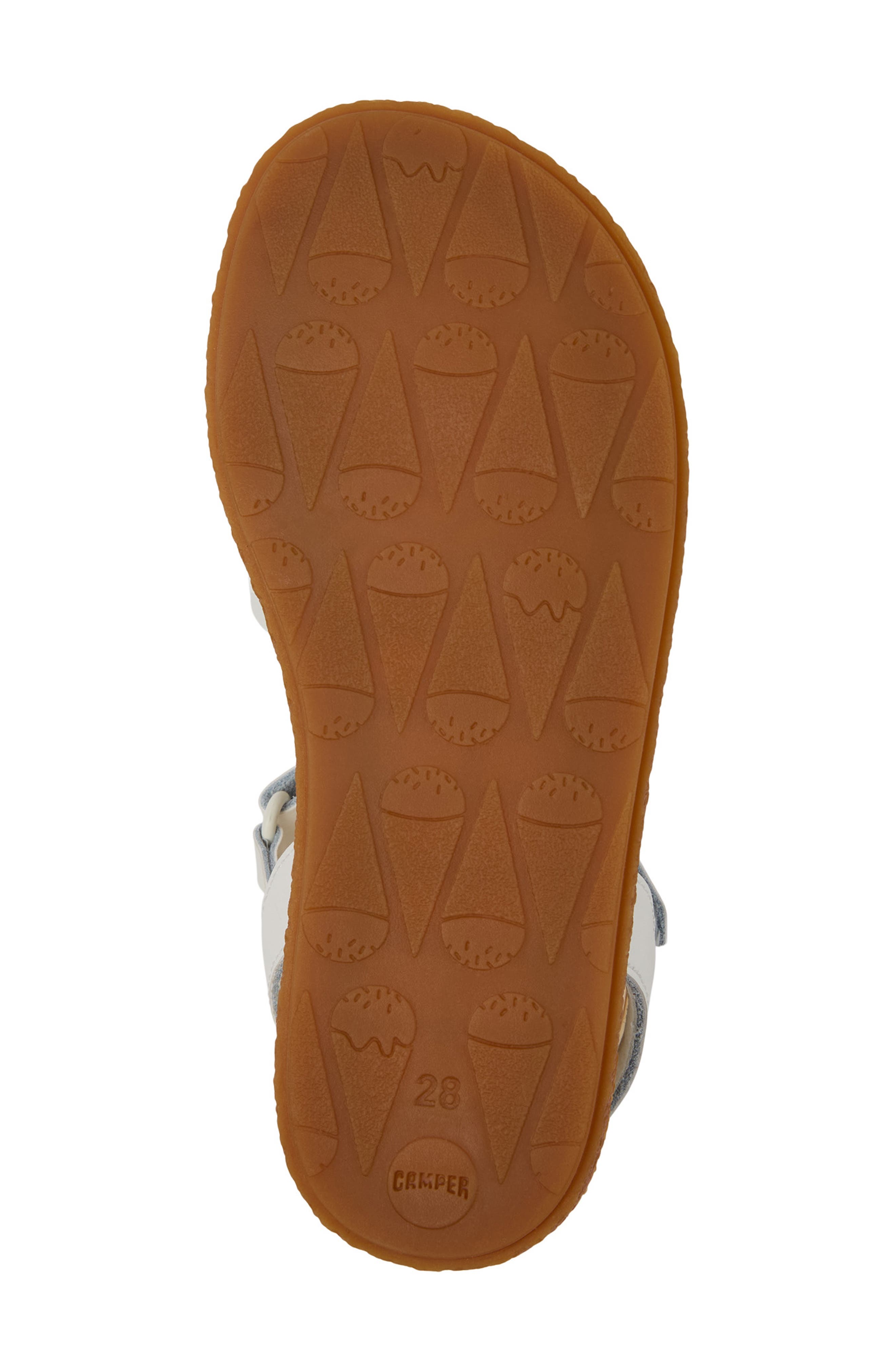 Camper Kids' Miko Twins Sandal, Alternate, color, White Natu