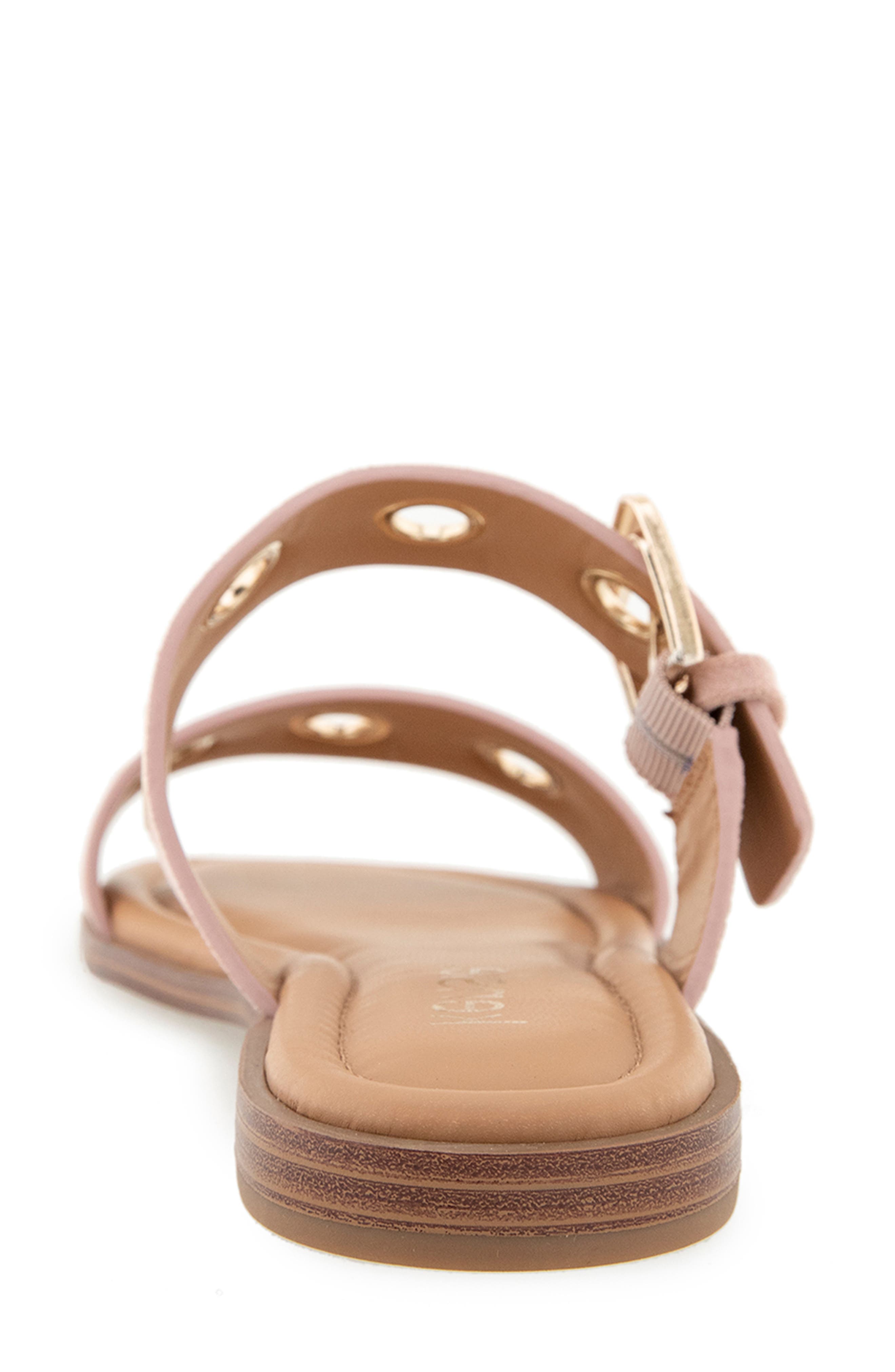 Reine Slide Sandal, Alternate, color, ROSE