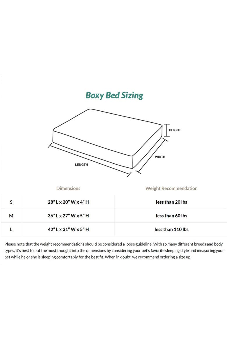 Boxy Bed Marina Sand, Small, Velvet Dog Mat, Machine Washable, Alternate, color, Multicolored