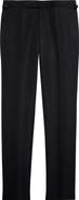 TOM FORD Shelton Cotton & Silk Poplin Tuxedo Pants