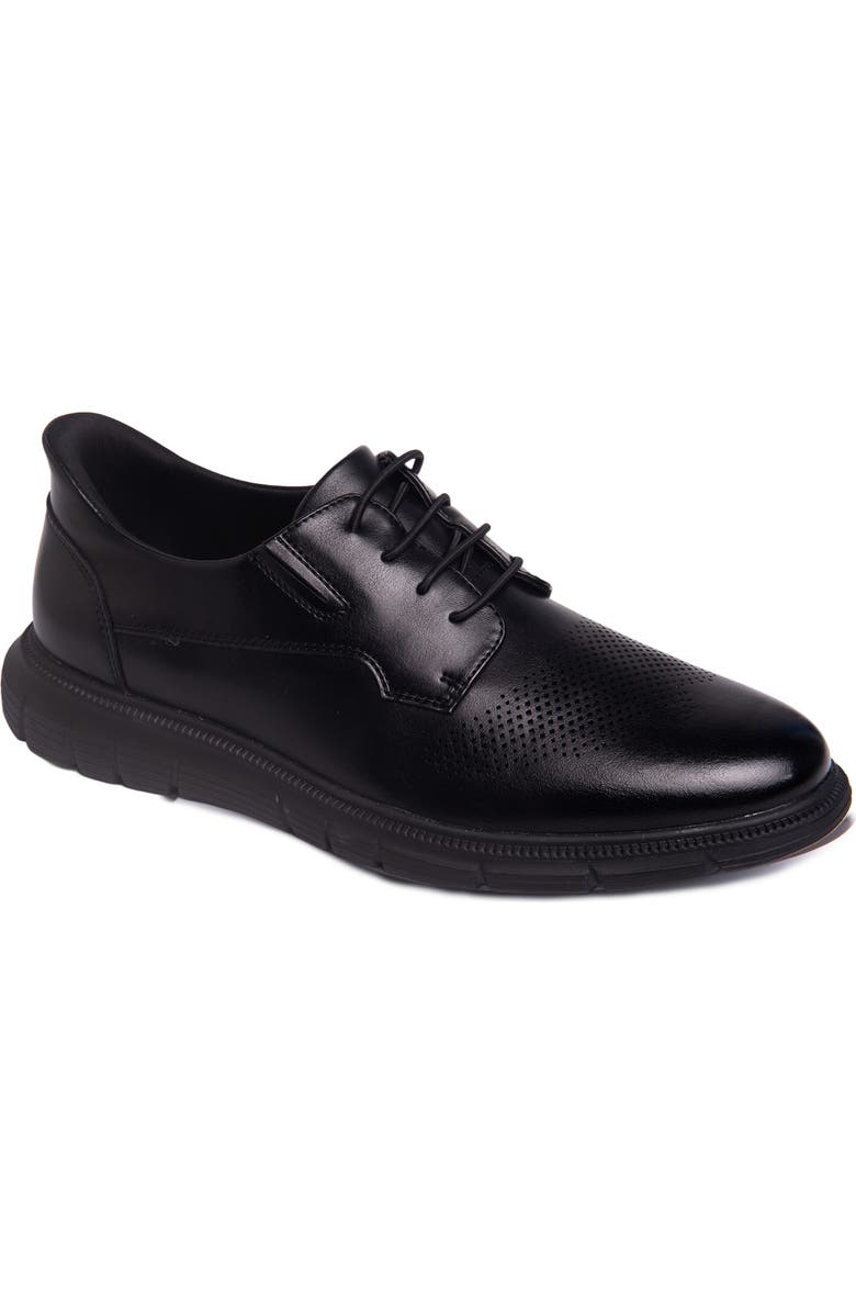 Marc Joseph New York Edward Street Hands-Free Slip-On Derby, Main, color, Black/Black