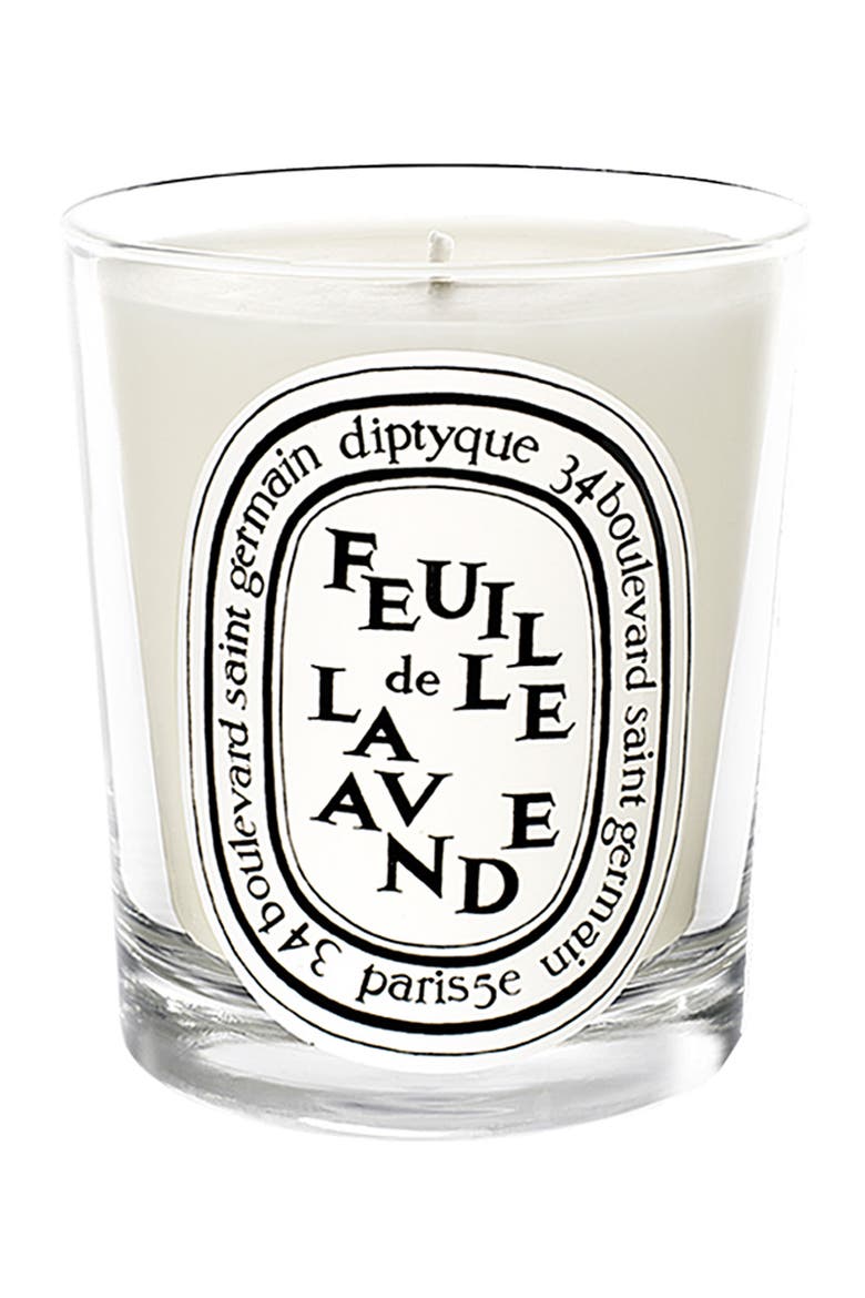 Feuille de Lavande (Lavender Leaf) Scented Candle, Main, color, NO COLOR