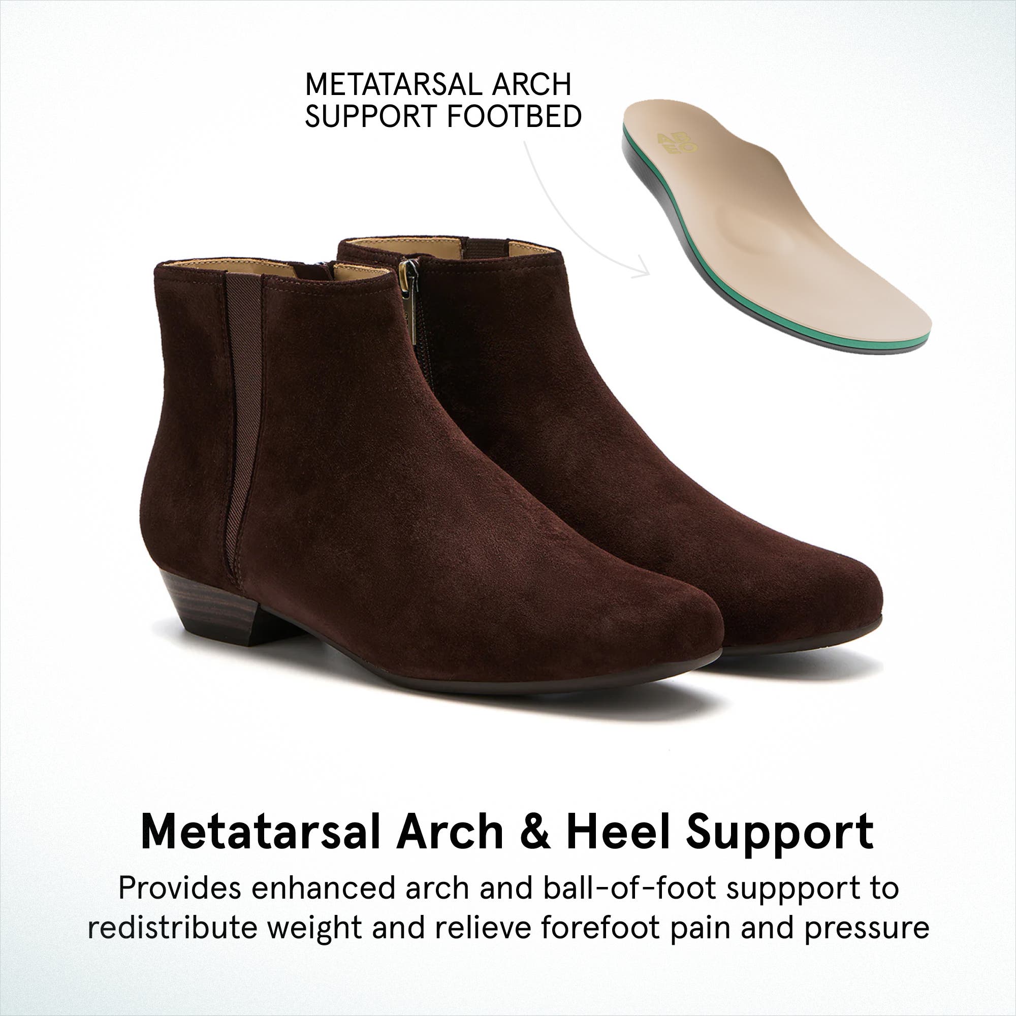 Via Boot, Alternate, color, Chocolate Suede