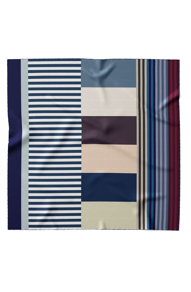 Elizabetta Geneva - Silk Foulard for Women, Main, color, Multicolor