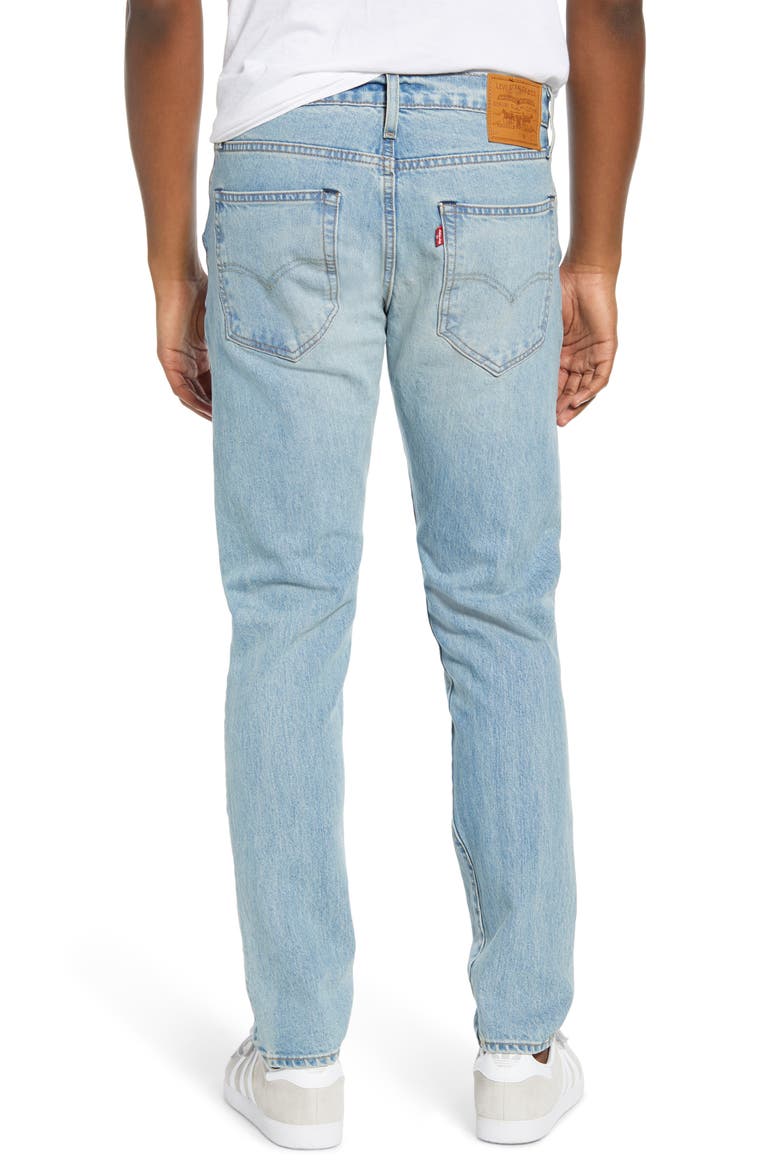 Levi's® 512™ Slim Tapered Leg Jeans, Alternate, color, LEMON SUBTLE ADAPT