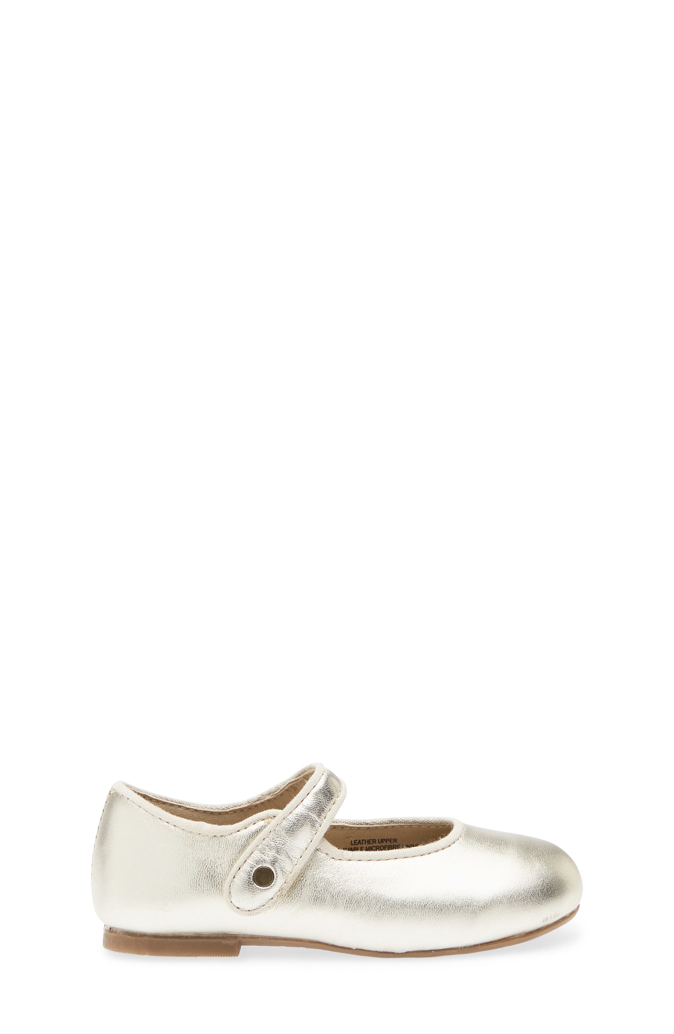 Kids' Lady Jane Flat, Alternate, color, GOLD