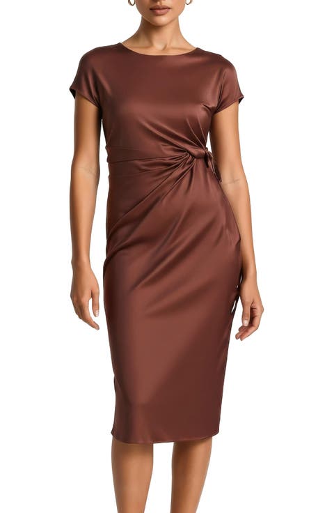 Avery Draped Dress