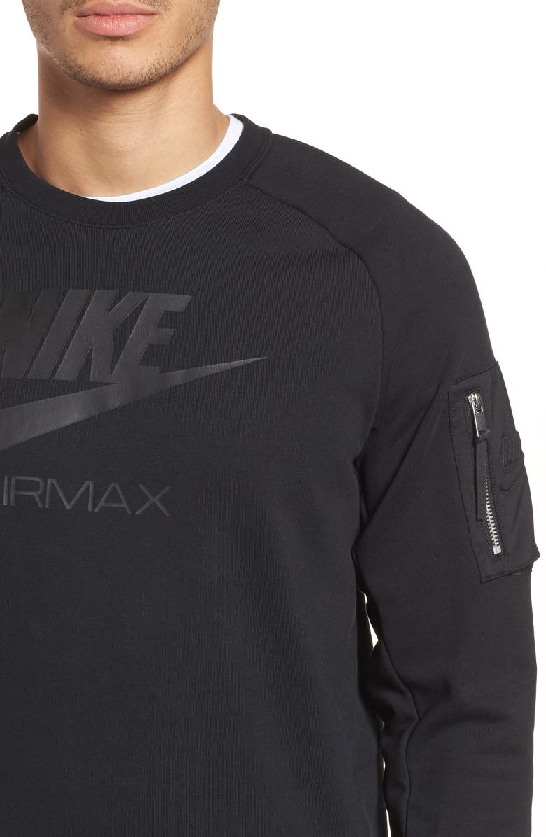 Nike NSW Air Max Crewneck Sweatshirt, Alternate, color,