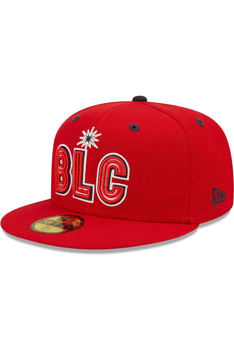 Men's New Era Red Reno Aces Authentic Collection Team Alternate 59FIFTY Fitted Hat, Main, color, Red
