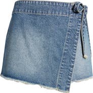 Free People Emmy Nonstretch Denim Skort