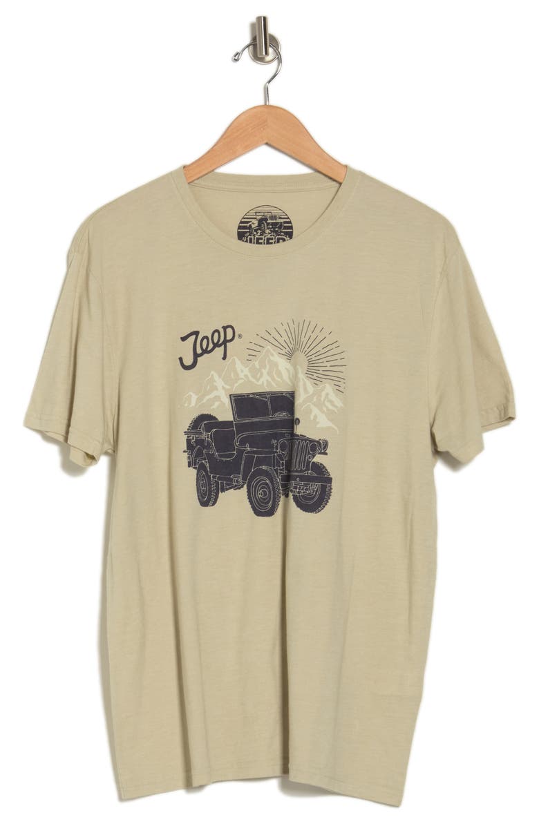 Lucky Brand Jeep Graphic Tee, Alternate, color, 