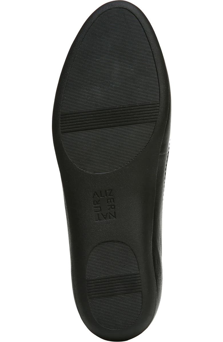 Naturalizer Vivienne Ballet Flat - Wide Width Available, Alternate, color, Black Leather