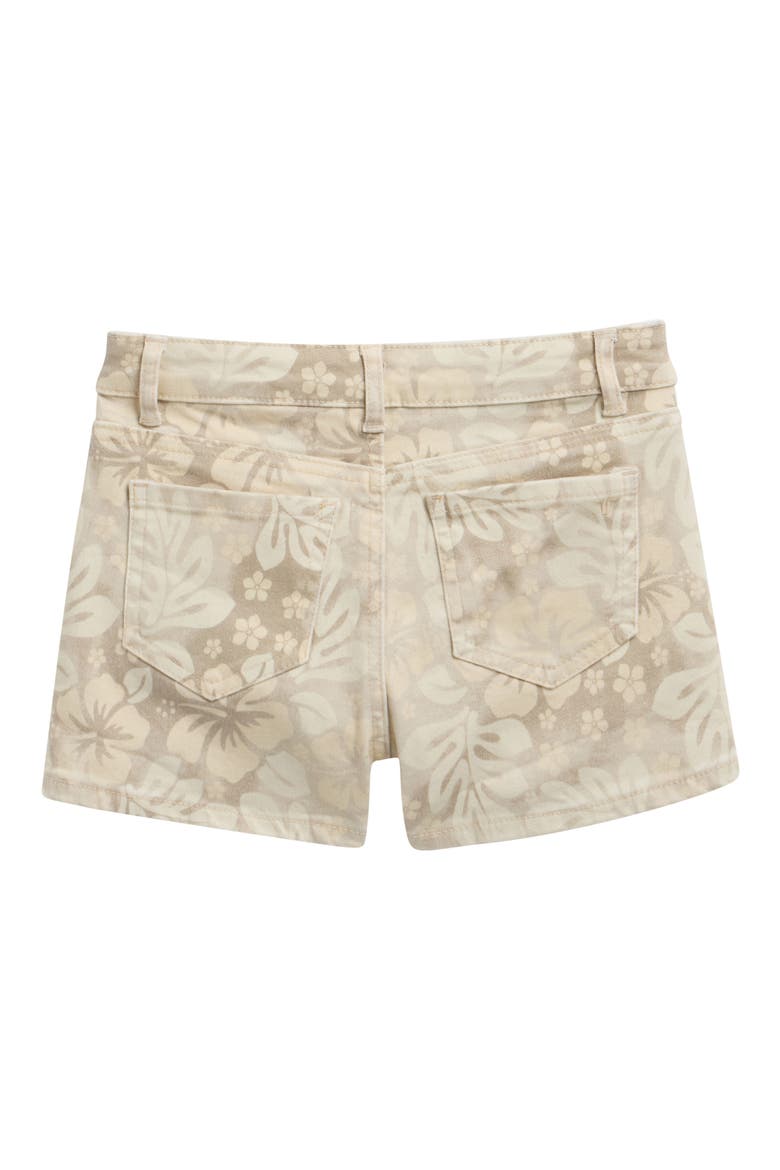 Kids' Tropical Print Shorts, Alternate, color, SAND