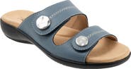 Trotters Ruthie Stitch Slide Sandal