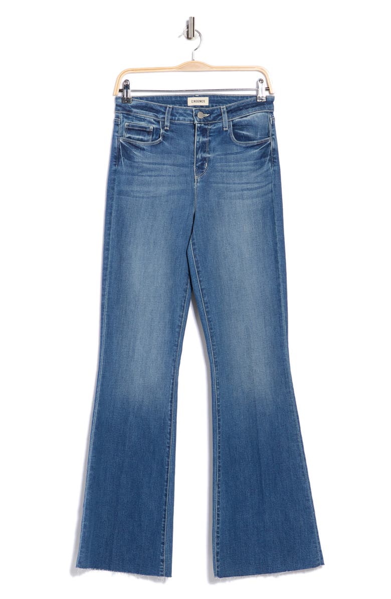 L'AGENCE Sera High Waist Flare Jeans, Alternate, color,